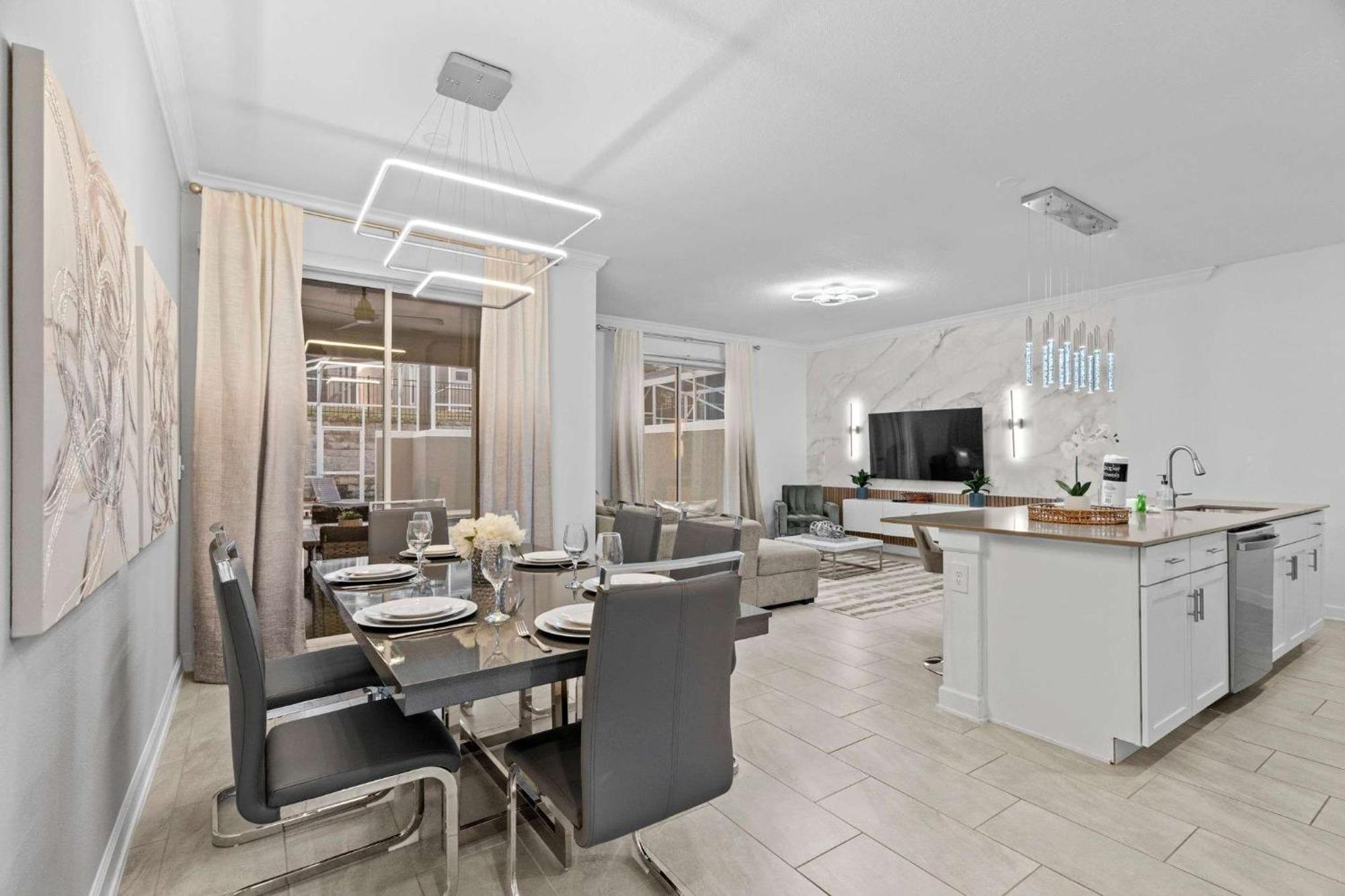 Special 4Bedroom Th W-Private Pool Next To Disney Kissimmee Eksteriør bilde