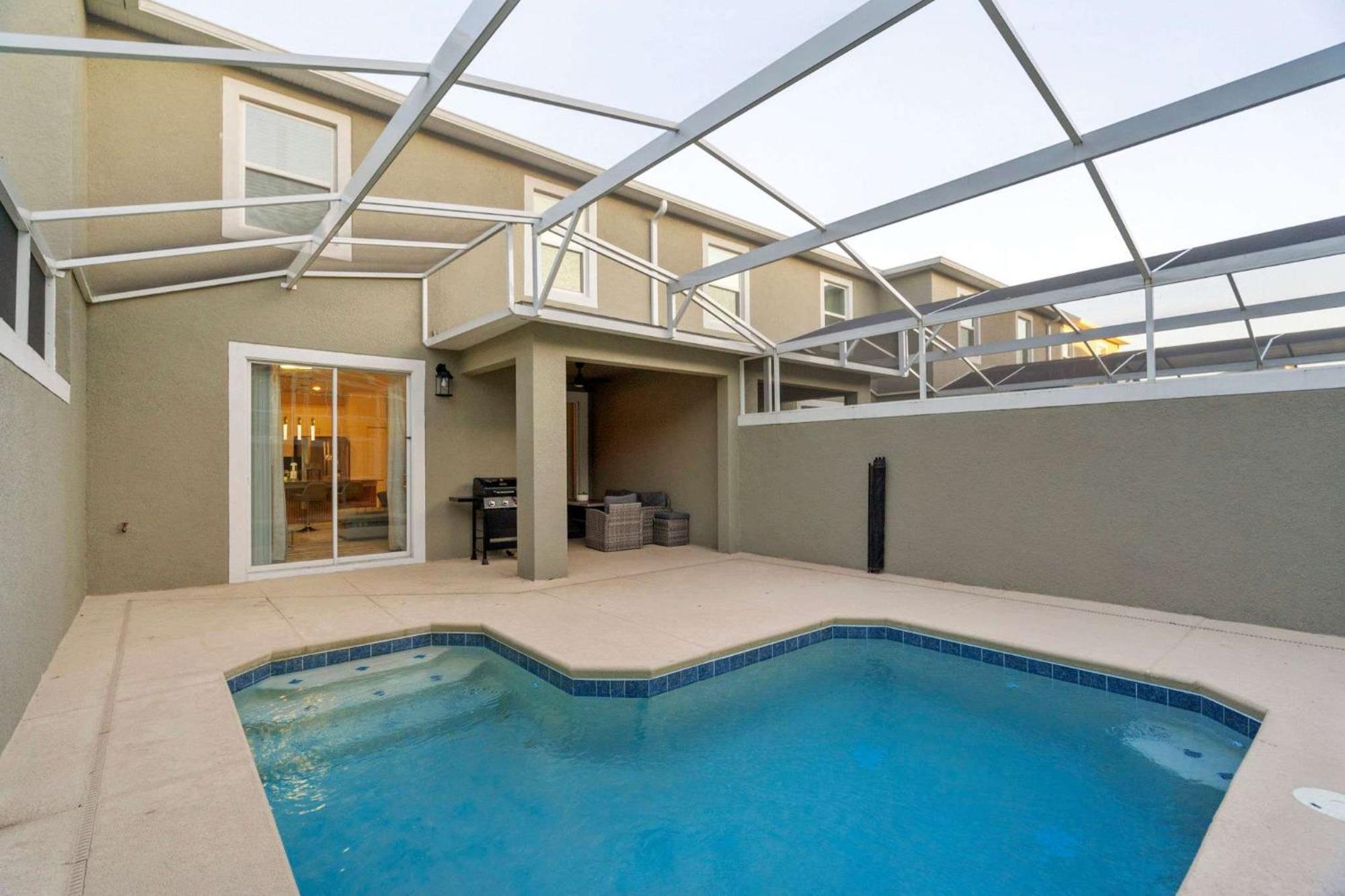 Special 4Bedroom Th W-Private Pool Next To Disney Kissimmee Eksteriør bilde